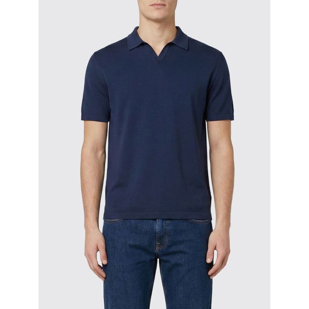 Dondup Polo Shirt Men Blue